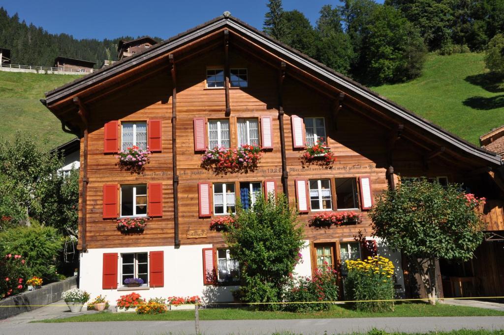 Chalet Allmegrat Adelboden Exteriör bild